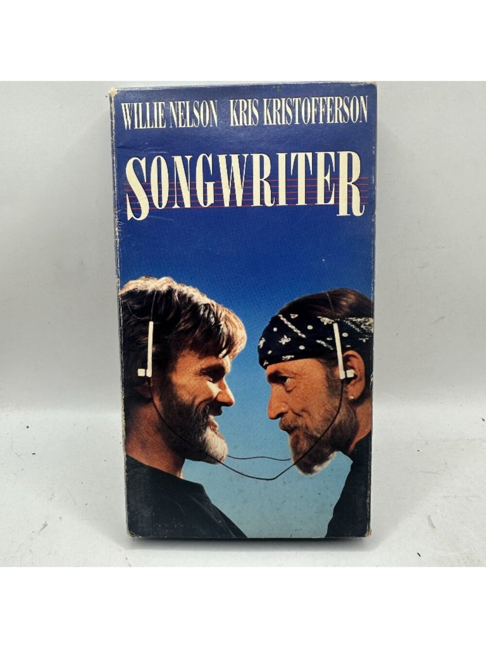 Songwriter VHS 1984 Willie Nelson Kris Kristofferson Comedy Drama Rare Vintage T